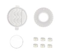 Beatifufu DIY Eyelash Box Mold with Lid Silicone Epoxy Casting Mold Mirror Surface Non Stick Resin Storage Container for False Eyelashes Crafting and Jewelry Making