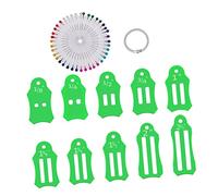 Beatifufu DIY Quilting Tool Fabric Bias Tape Maker for Patchwork Sewing Edging Belt Maker for Dressmaking Accessories and Quilt Binding Green