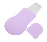 Beatifufu Dual-ended Face Spatula and Sebum Remover Tool for Deep Cleansing, Nose Pore Extractor Skin Scraper Tool for Manual Removal, Purple Facial Pimple Extractor for Daily Skincare