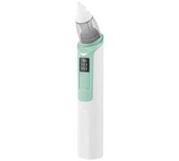 Beatifufu Electric Nose Cleaner with Suction Ergonomic Reflux Design for Snot Removal Detachable and Easy to Clean Nasal Aspirator in Light Green Safe and Comfortable for Newborns