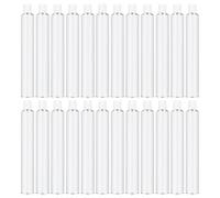 Beatifufu Empty Aluminium Paint Tube Bottle Set with Screw Caps for Artists | Lightweight Portable Storage, Reliable and Sturdy, Self Adhesive Sticker Included