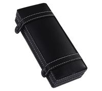 Beatifufu Empty Pen Box PU Pen Case Organizer with Retro High-end Design Suitable for Business Stationery Storage and Special Occasions