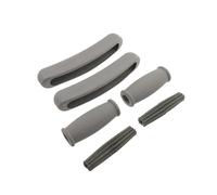 Beatifufu Ergonomic, Accessories Hand Grip Crutch with and Rubber Set Replacement Underarm Pads Easy Installation, Wear-Resistant, Comfortable Mobility Aid Cushion for Crutches and