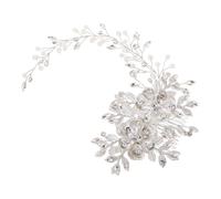 Beatifufu Ergonomic Rhinestone Hair Comb for Brides Sparkling Bridal Headpiece with Vintage Design Comfortable Updo Clip for Wedding Party Women