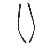 Beatifufu Eyeglasses Replacement Arms Black Threaded Temples Wide Lightweight Glasses Repair Parts Fit for Frame Restoration