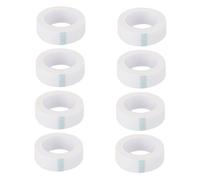 Beatifufu Eyelash Extension Tapes Adhesive Tapes 8Pcs 4X4Cm Breathable Non-Woven Fabric Comfortable Hand Feel Personal Use at Home Beauty Salon