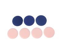 Beatifufu Face Powder Puff Non Dual-use Sponges for Cream and Liquid Foundation Suitable for Wet and Dry Application Blue and Skin Tone
