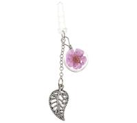 Beatifufu Fast Protection Dust Plug Phone Protector with Gradient Peach Heart Charm for Earphone Jack