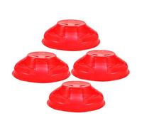 Beatifufu Fire Alarms Detector Cover Plastic 4Pcs Sensor Dust Guards for Cooking and Hotel Environments