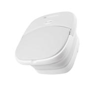 Beatifufu Foldable Foot Bath Bucket with Bump Massage Function Portable Wash Basin for Home Use White Foldable Foot Wash Basin with Thickened Stable Base for Circulation and Easy Cleaning