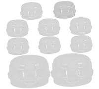 Beatifufu Gas Knob Protective Cover 10pcs Plastic Stove Knob Covers Universal Child Safety Stove Guard for Babies and People with Reduced Mobility