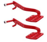 Beatifufu Go Karts Accessories Throttle Pedals Replacement Metal Versatile Impact Resistant Red for Indoor Tracks and Roads