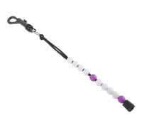 Beatifufu Golf Score Counter Wrist Chain Bead Scoring Tool White