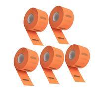 Beatifufu Hair Wrap Paper Barber Neck Strips 5 Rolls 10.50X6.50Cm Disposable Lightweight Soft Stretchy Neck Band Comfortable Material for Perms Professional Salons