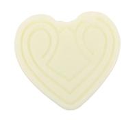 Beatifufu Heart-shaped Hyaluronic Acid Soap Bar Natural Face Body Cleanser Silk Moisturizing Soap Gentle for Sensitive Skin Handmade Luxury