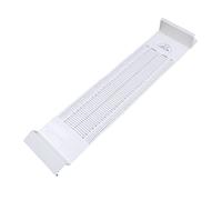 Beatifufu Height Measure Tool Practical Safe Measuring Mat for Growth Chart Non Electronic Washable Ruler Space Saving Portable Design