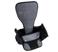 Beatifufu Infant Car Cushion and Safety Support Pad, Universal Black Insert Cushion for Strollers and Pushchairs, Soft Breathable Liner for Newborn Head and Body Protection