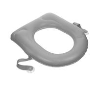 Beatifufu Inflatable Toilet Seat Cushion Suction Cups Raised PVC Soft Booster Seat Pad for Seniors and Boys and Girls Portable Cushion for Indoor and Outdoor Bathroom Use