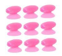 Beatifufu Lip Brush Anti-lost Cover Makeup Brush Protector 10pcs Silicone Travel Compact