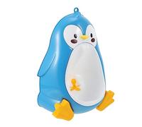 Beatifufu Lovely Penguin Cartoon Boy Girl's Urinal Boy Training Potty Wall Mount Fun Urination Windmill Pp Material