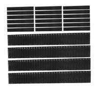 Beatifufu Makeup Brush Covers Stretchable Mesh Protective Net 200pcs Black Cosmetic Brush Protector for Travel and Professional Use