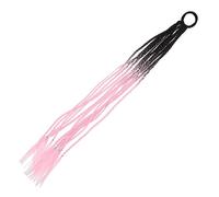 Beatifufu Messy Bun Hair Festival Hair Extensions Synthetic Crochet Braid Dreadlock Charming Hairpiece