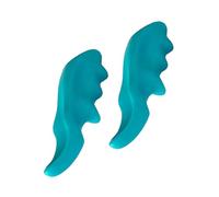 Beatifufu Mini Thumb Massagers Ergonomic Plastic Acupoint Massage Tools Green Thumb Massage Supplies for Precise Deep Tissue Relief and Trigger Point Therapy