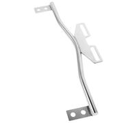 Beatifufu Motorcycle Headlight Mounting Bracket for Turn Signals and Fog Lights, Silver Aluminium Alloy Wide Compatibility and Enhanced Safety, for Nighttime Riding