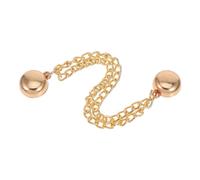 Beatifufu Multi Function Magnetic Clothing Clips with Chain Hijab Magnets for Cardigan Cuff Pants Hems Durable Design Easy No Sew for Everyday Use
