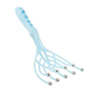 Beatifufu Multi-Functional Nine Claw Scalp Massager Tool with Smooth Steel Balls for Head and Neck Relaxation Material Handheld Massager Gift for Stress Relief and Hair Growth