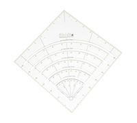 Beatifufu Multifunctional Acrylic Quilting Ruler Patchwork Stitching Ruler Sewing Tool for Precise Pattern Cutting and DIY Craft Projects