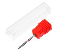 Beatifufu Nail Drill Bits for Manicure and Pedicure Ergonomic Polishing for Safe and Efficient Nail Care for Women and Men Fine Grinding Finish