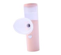 Beatifufu Nano Moisturizing Eye Steamer Mist Sprayer Portable Face Hydration Device for Dry Eyes and Skin Care with Break-Resistant Design in Pink