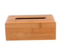 Beatifufu Natural Bamboo Wooden Tissue Box with Bottom Drawable Lid Elegant Napkin Holder for Home Office Car and Hotel Use Classic Design for Easy Access and Secure Closure
