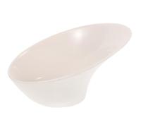 Beatifufu Necoichi Cat Bowl Ceramic Elevated Feeding Bowl with Tilted Design for Cats and Dogs Easy to Clean and Reusable Shallow for Feeding Food and Water