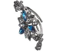 Beatifufu Non Slip Rhinestone Hair Claw Clip for Thick Hair Vintage Victorian Jaw Barrette with Strong Hold for Elegant Women S Updos Chignons and Party Buns