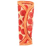 Beatifufu Pizza Pencil Case Canvas Roll up Pen Bag Pattern Design for Art Supplies and Drawing Pencils for School Office Use