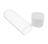 Beatifufu Portable Flosser Tip Protector Case Lightweight Sturdy Plastic Travel Flosser Tip Cover Box for Electric Nozzle Storage Debris Protection Compact Holder for Go Use