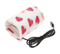 Beatifufu Portable Insulated Bottle Cover Milk Holder for Travel USB Charging Keeps Milk Warm the Go for Outdoor Use