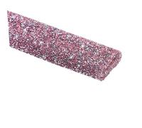 Beatifufu Red Nail Art Table Cover with Embedded Rhinestones Manicure Mat for Nail Art Non-slip Makeup Dressing Table Protector for Salon and Home Use