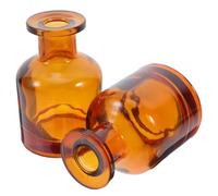 Beatifufu Reed Diffuser Bottles, 2pcs 150ml/5oz Empty Glass Diffuser Bottles, Refillable Essential Oil Holder for DIY Fragrance in Home Office