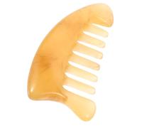 Beatifufu Resin Massage Comb Scalp Massager Wide Tooth Hair Comb for Relief Practical Hair Care Tool for Women and Men