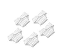 Beatifufu Reusable Baby Cloth Diaper Liners Cotton Nappy Insert Soft Absorbent Breathable White Size l for Toddlers 9-15 Months 10-15kg 5pcs Washable Inserts for Baby Diapers