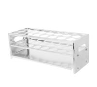 Beatifufu Reusable Test Tube Rack Organizer for Laboratory Chemistry Sturdy Tube Stand Compatible with Centrifuge Up to Spill-resistant Storage Holder for Safe Experimentation