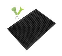 Beatifufu Rows with Braille Stylus for Learning for Schools and Libraries Durable Braille Learning Accessories