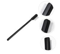 Beatifufu Single-sided Eyebrow Brush Comb Steel Needle Eyelash Grooming Tool Portable Makeup Accessory for Precise Brow Shaping and Lash Separation Skin-friendly Design for Professional Home