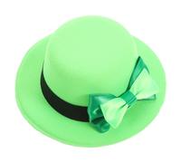 Beatifufu St Patricks Day Mini Shamrock Hat Hair Clip Lightweight Decorative Accessory for Women Party Wear Festive Green Clover Headpiece