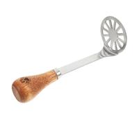 Beatifufu Stainless Steel Potato Masher with Handle Multifunctional Food Crusher for Mashing Potatoes Beans Food Fruits Easy to Clean Handheld Kitchen Tool