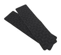 Beatifufu stair treads non slip 2pcs Non Slip Carpet Stair Covers Embossed Pattern Grey PVC Mats for Indoor Stairs Easy Maintenance for and Elders