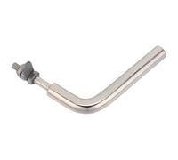 Beatifufu Stove Handle Replacement Heat-Resistant Fireplace Door Pull Compatible with Wood Stove and Coal Boiler Stainless Steel for Indoor Heating